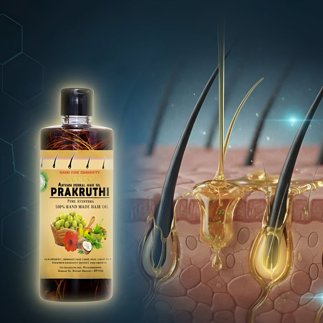 500ML HAIR OIL 3month growth package