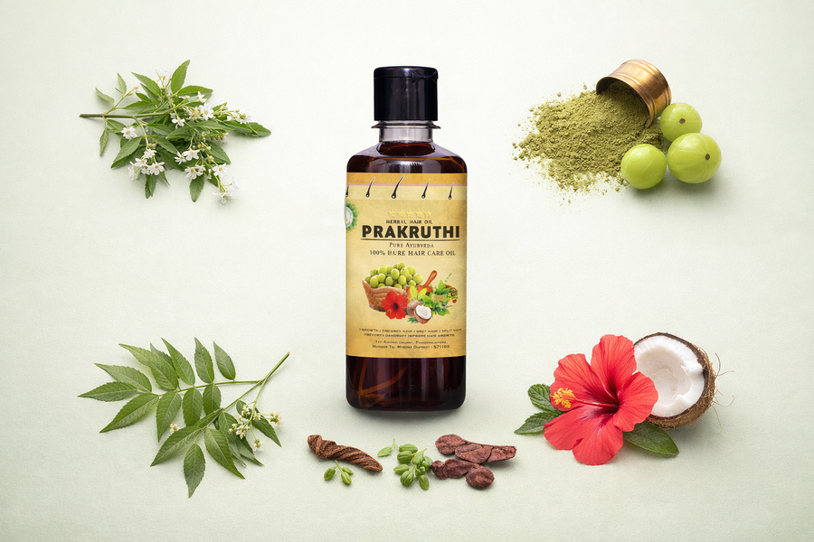 Prakruthi Hair Oil Ingredients