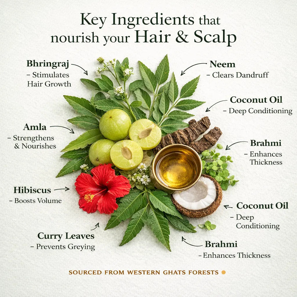 Growth Hair Package - Ayurvedic Trial Size