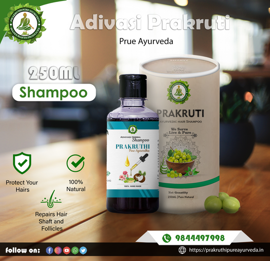 Adivasi Prakruthi Hair Shampoo 250 ML