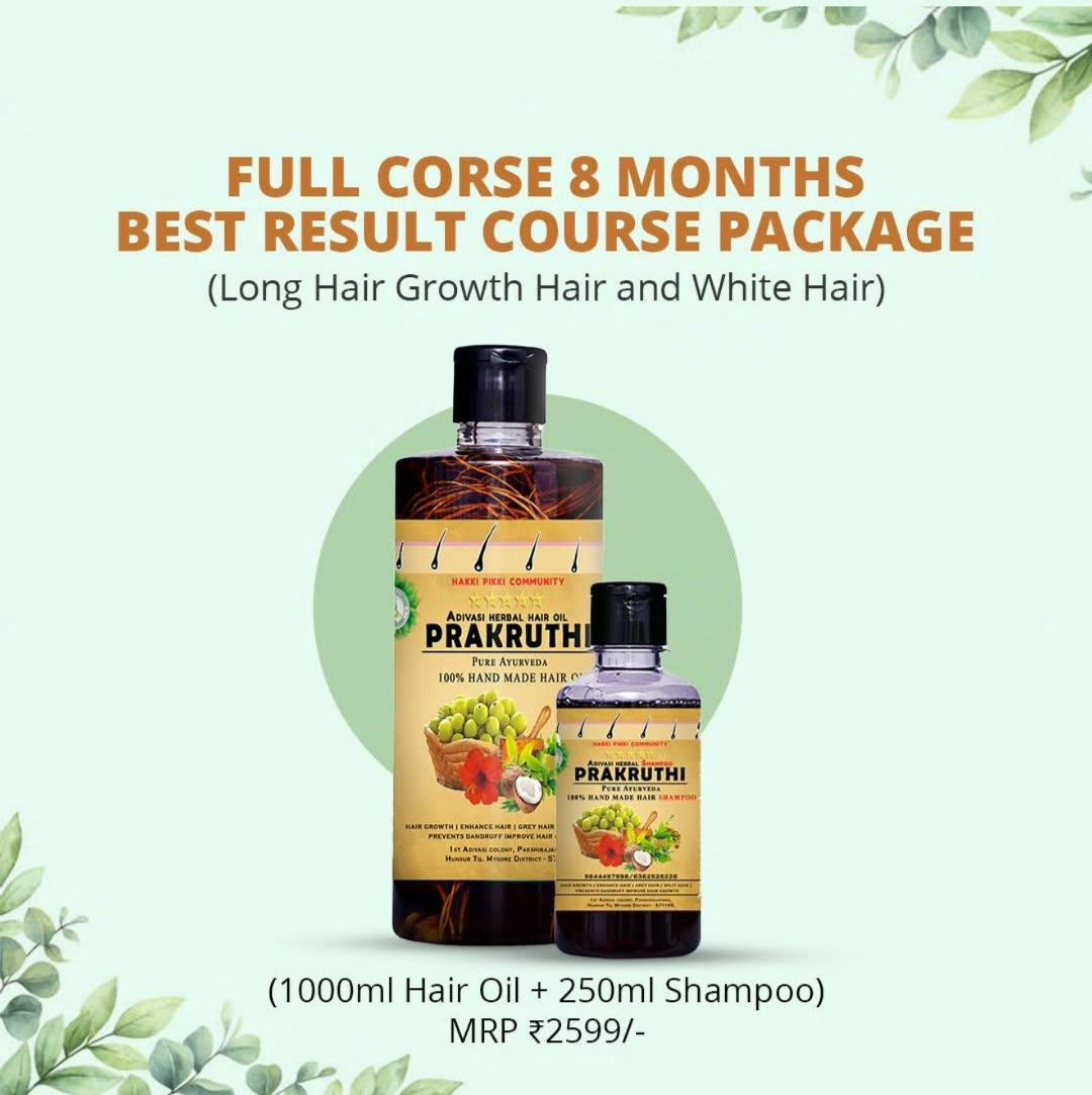 🔻500 ML Hair Oil & 250 ML Shampoo besr 3to4 month resalt packege