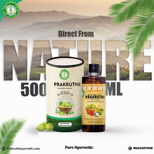 🔻500 ML (Hair Growth 4 Month package) 2X Growth hair oil